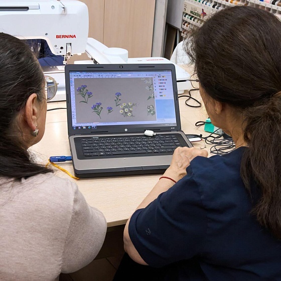 Индивидуальное занятие по вышивальному ПО