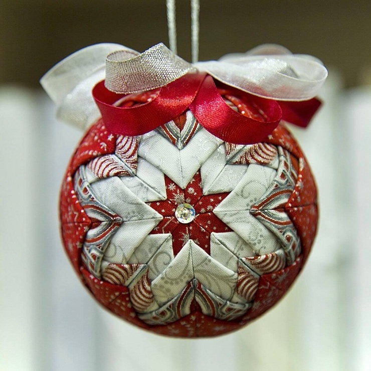 Мастер-класс по созданию игрушки на елку «Новогодний шар»