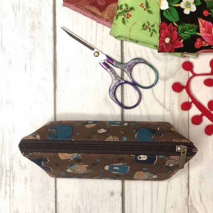 Мастер-класс по пошиву косметички-пенала