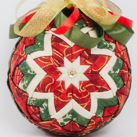 Мастер-класс по созданию игрушки на елку «Новогодний шар»