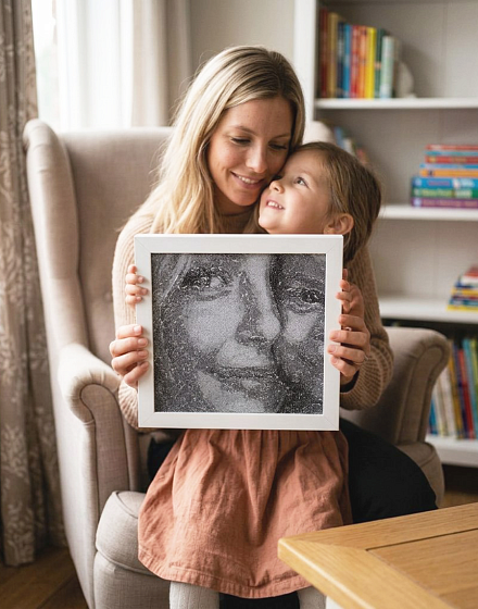 Вышивка портрета по фотографии
