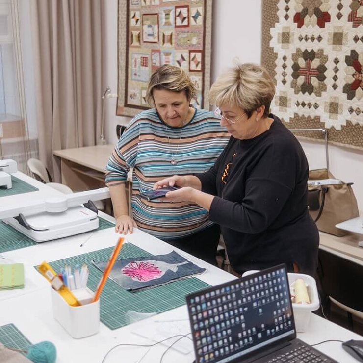 Базовый курс по машинной вышивке с амбассадором Bernina