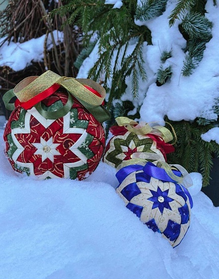 Мастер-класс по созданию игрушки на елку «Новогодний шар»