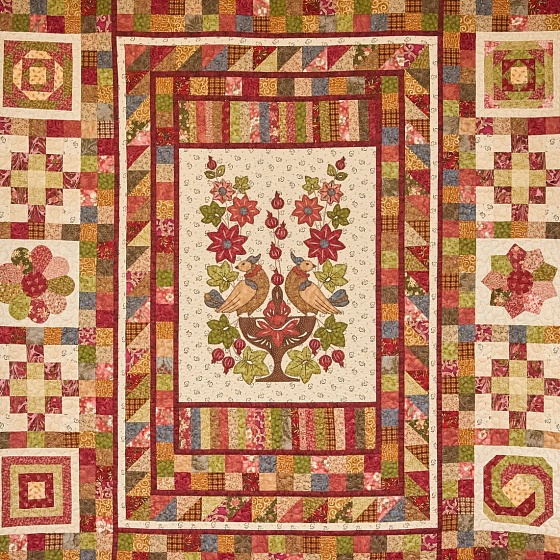 Лоскутное одеяло: подбор цвета, выполнение техник и сборка