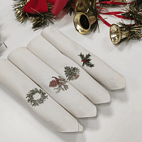 Мастер-класс «Комплект салфеток с вышивкой»