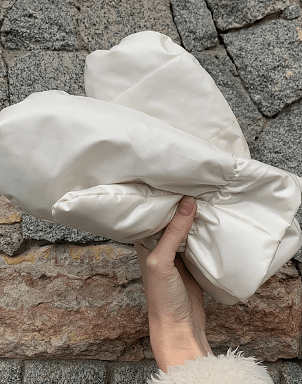 Варежки с утеплителем