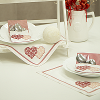 Мастер-класс «Комплект салфеток с вышивкой»