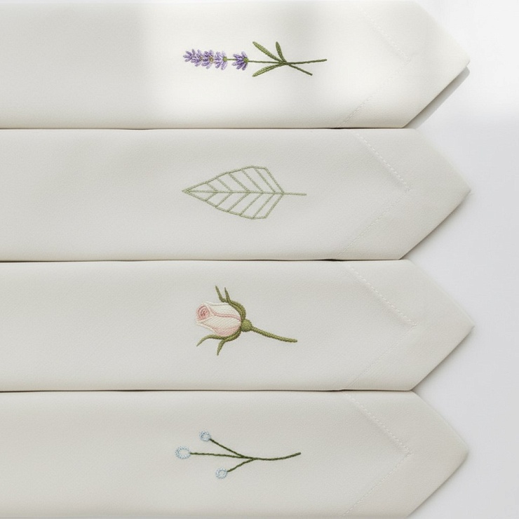 Мастер-класс: комплект салфеток с вышивкой