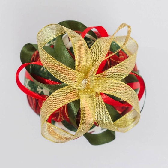 Мастер-класс по созданию игрушки на елку «Новогодний шар»