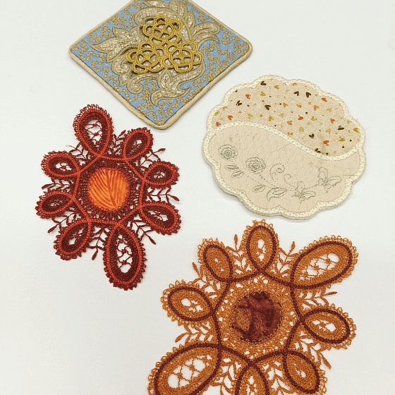 Машинная вышивка 2 уровень: сложные и продвинутые техники